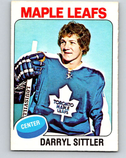 1975-76 O-Pee-Chee #150 Darryl Sittler  Toronto Maple Leafs  V5830