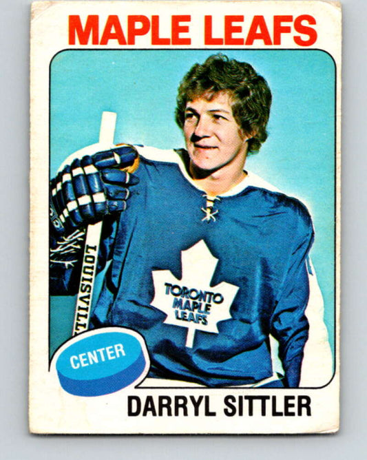 1975-76 O-Pee-Chee #150 Darryl Sittler  Toronto Maple Leafs  V5831