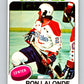 1975-76 O-Pee-Chee #152 Ron Lalonde  RC Rookie Washington Capitals  V5843