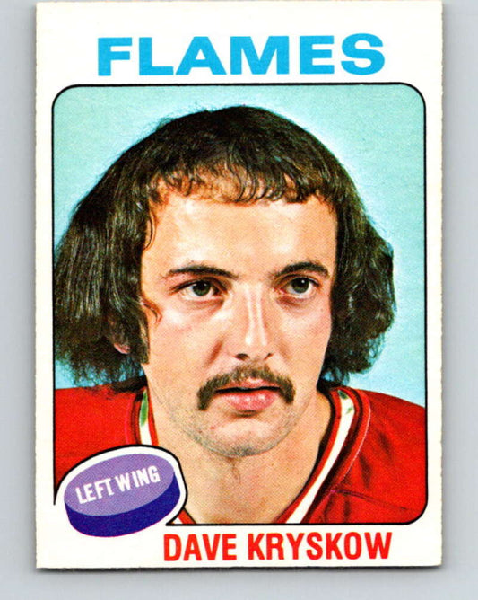 1975-76 O-Pee-Chee #158 Dave Kryskow  Atlanta Flames  V5871