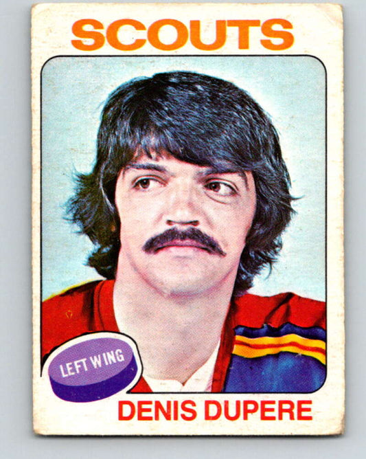 1975-76 O-Pee-Chee #159 Denis Dupere  Kansas City Scouts  V5876
