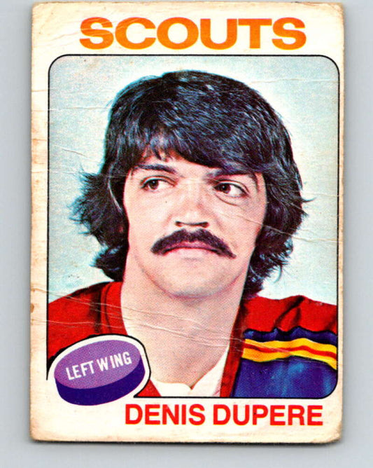 1975-76 O-Pee-Chee #159 Denis Dupere  Kansas City Scouts  V5877