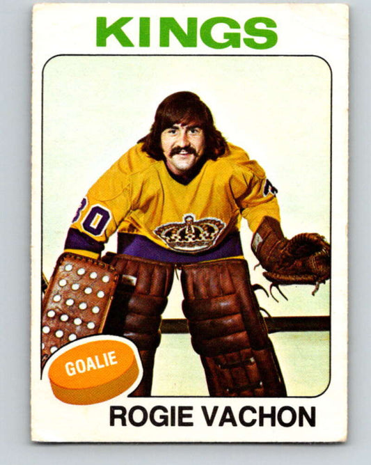 1975-76 O-Pee-Chee #160 Rogie Vachon  Los Angeles Kings  V5879