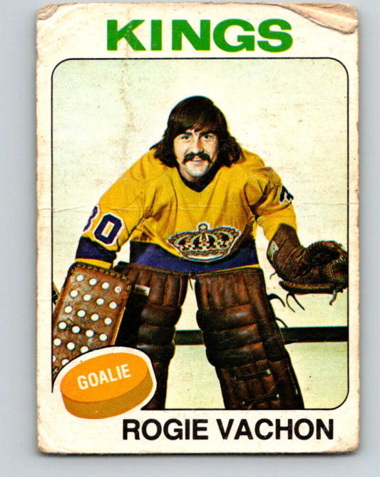 1975-76 O-Pee-Chee #160 Rogie Vachon  Los Angeles Kings  V5881