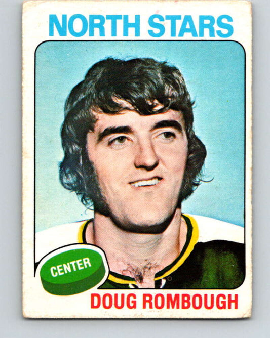 1975-76 O-Pee-Chee #161 Doug Rombough  Minnesota North Stars  V5883