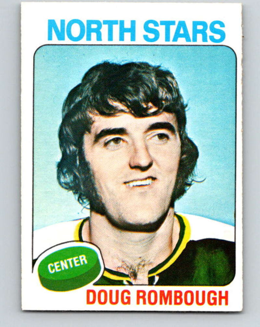 1975-76 O-Pee-Chee #161 Doug Rombough  Minnesota North Stars  V5884