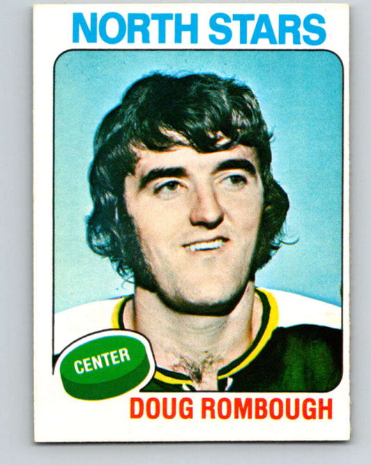 1975-76 O-Pee-Chee #161 Doug Rombough  Minnesota North Stars  V5885