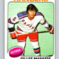 1975-76 O-Pee-Chee #164 Gilles Marotte  New York Rangers  V5900
