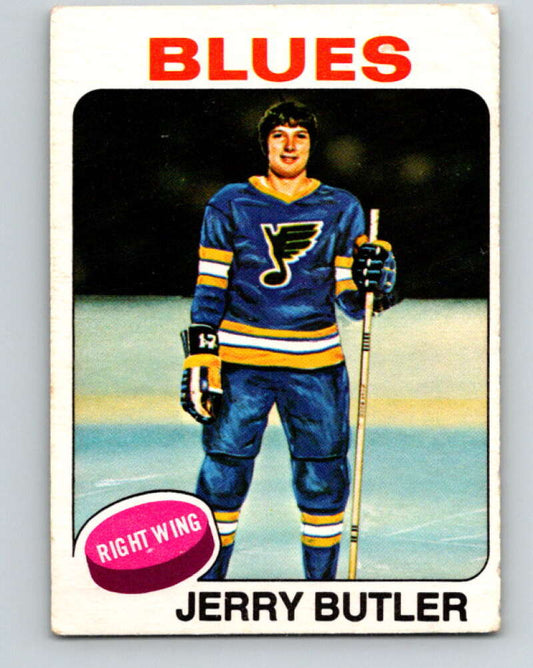 1975-76 O-Pee-Chee #167 Jerry Butler  St. Louis Blues  V5913