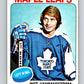 1975-76 O-Pee-Chee #168 Inge Hammarstrom  Toronto Maple Leafs  V5917