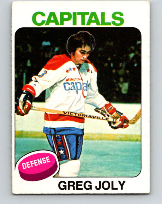 1975-76 O-Pee-Chee #170 Greg Joly  Washington Capitals  V5928