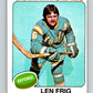 1975-76 O-Pee-Chee #174 Len Frig  California Golden Seals  V5941
