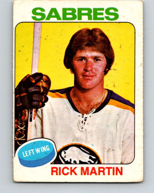 1975-76 O-Pee-Chee #175 Rick Martin  Buffalo Sabres  V5951