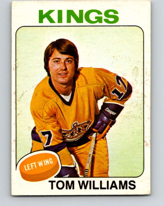 1975-76 O-Pee-Chee #179 Tom Williams  Los Angeles Kings  V5965