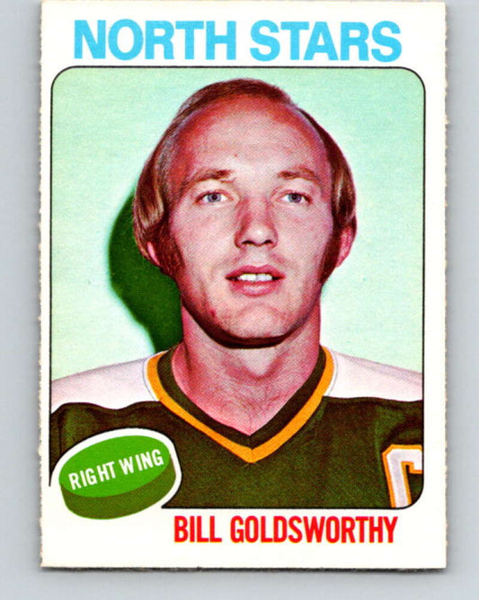 1975-76 O-Pee-Chee #180 Bill Goldsworthy  Minnesota North Stars  V5967