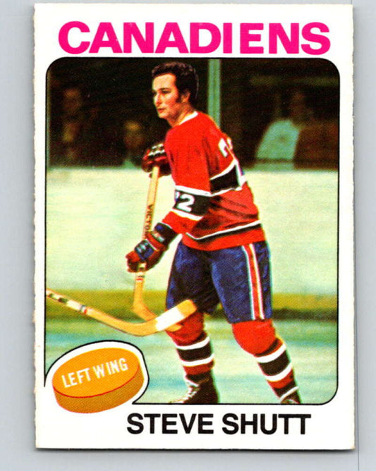 1975-76 O-Pee-Chee #181 Steve Shutt  Montreal Canadiens  V5972