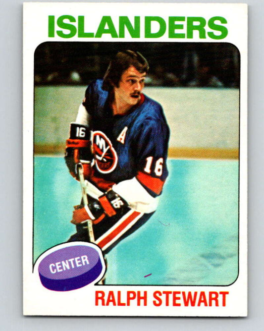 1975-76 O-Pee-Chee #182 Ralph Stewart  New York Islanders  V5976