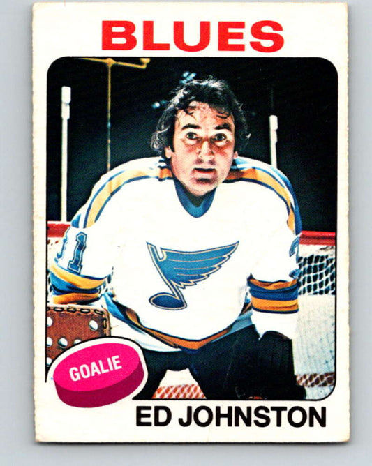 1975-76 O-Pee-Chee #185 Ed Johnston  St. Louis Blues  V5988