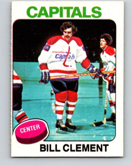 1975-76 O-Pee-Chee #189 Bill Clement  Washington Capitals  V5999