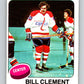 1975-76 O-Pee-Chee #189 Bill Clement  Washington Capitals  V6000