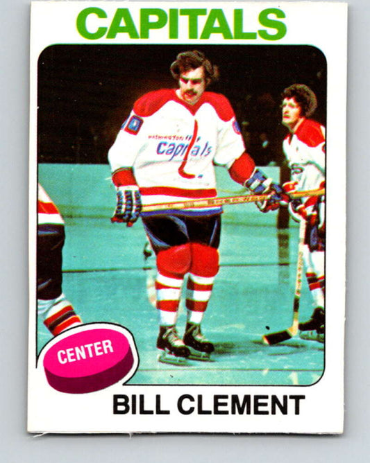 1975-76 O-Pee-Chee #189 Bill Clement  Washington Capitals  V6000