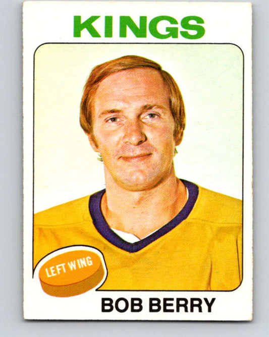 1975-76 O-Pee-Chee #196 Bob Berry  Los Angeles Kings  V6027