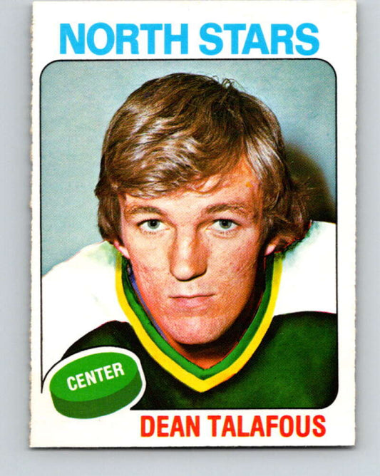1975-76 O-Pee-Chee #197 Dean Talafous  RC Rookie Minnesota North Stars  V6030