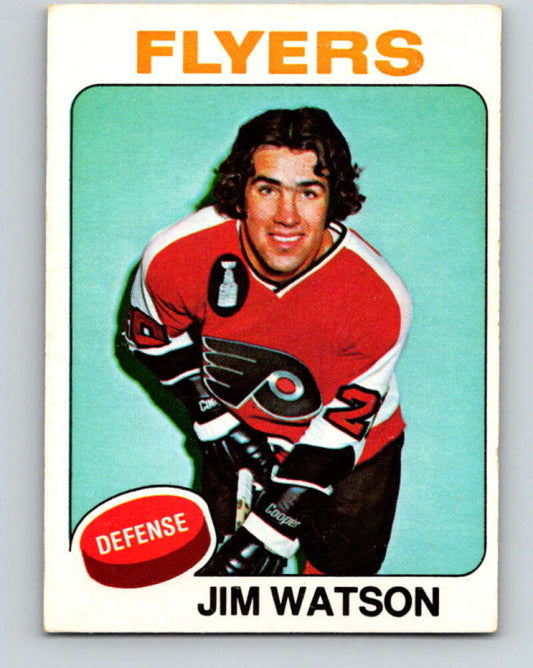 1975-76 O-Pee-Chee #202 Jim Watson  Philadelphia Flyers  V6050