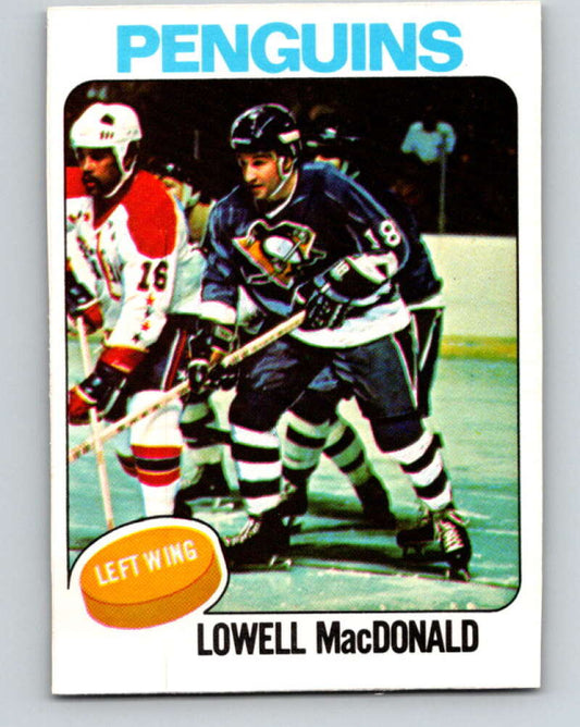 1975-76 O-Pee-Chee #204 Lowell MacDonald  Pittsburgh Penguins  V6059