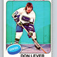 1975-76 O-Pee-Chee #206 Don Lever  Vancouver Canucks  V6069