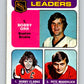 1975-76 O-Pee-Chee #209  Orr/Clarke LL   Bruins/ Flyers  V6083