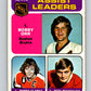 1975-76 O-Pee-Chee #209  Orr/Clarke LL   Bruins/ Flyers  V6086