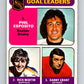 1975-76 O-Pee-Chee #212 Phil Esposito LL  Boston Bruins  V6097