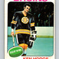 1975-76 O-Pee-Chee #215 Ken Hodge  Boston Bruins  V6110