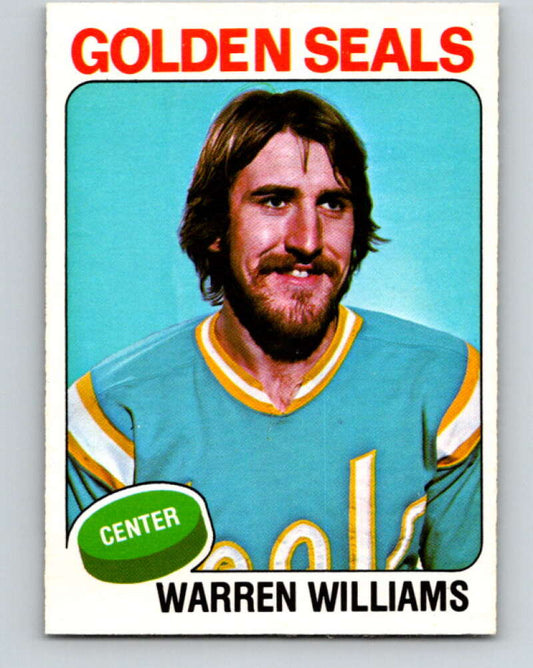 1975-76 O-Pee-Chee #217 Butch Williams  RC Rookie California Golden Seals  V6121