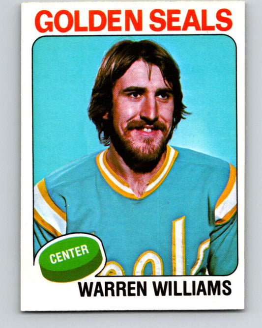 1975-76 O-Pee-Chee #217 Butch Williams  RC Rookie California Golden Seals  V6122