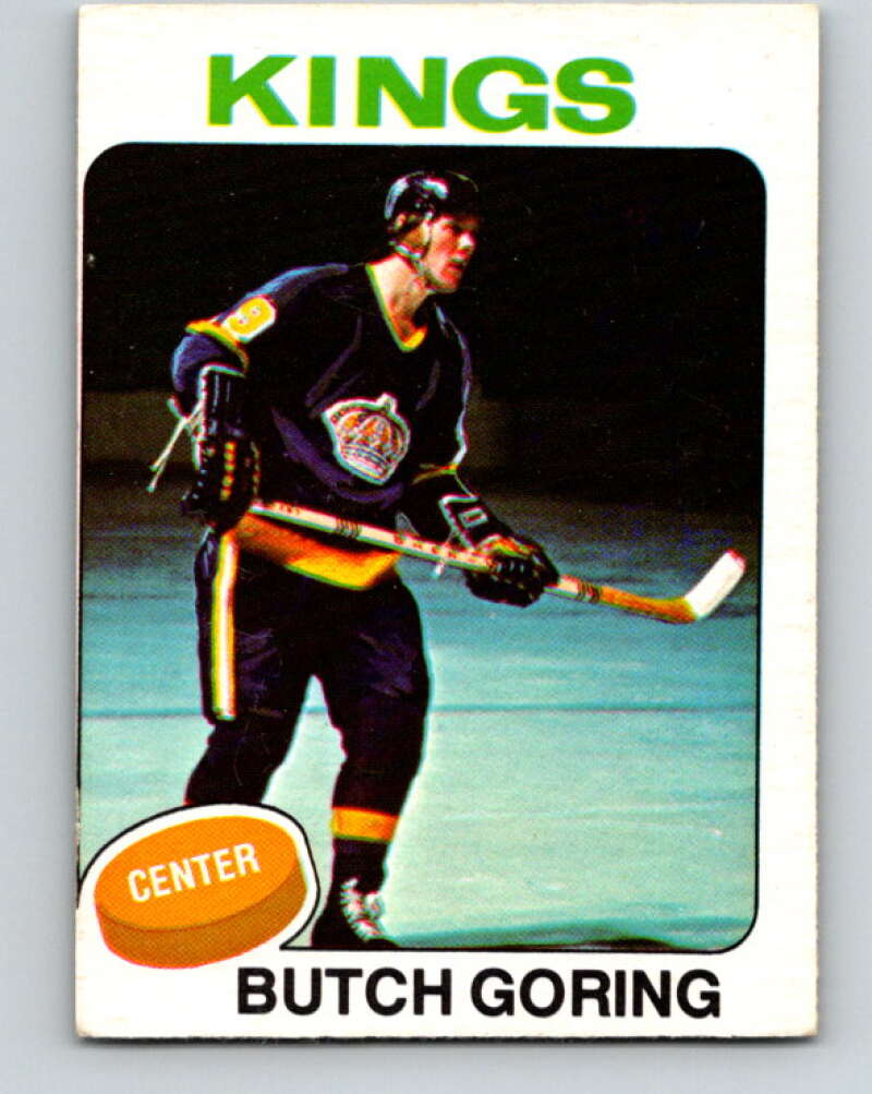 1975-76 O-Pee-Chee #221 Butch Goring  Los Angeles Kings  V6140