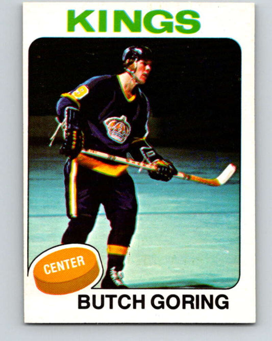 1975-76 O-Pee-Chee #221 Butch Goring  Los Angeles Kings  V6142