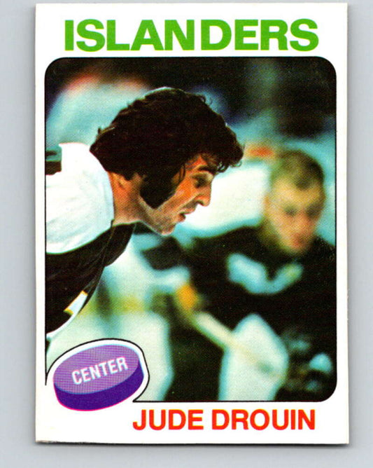 1975-76 O-Pee-Chee #224 Jude Drouin  New York Islanders  V6157