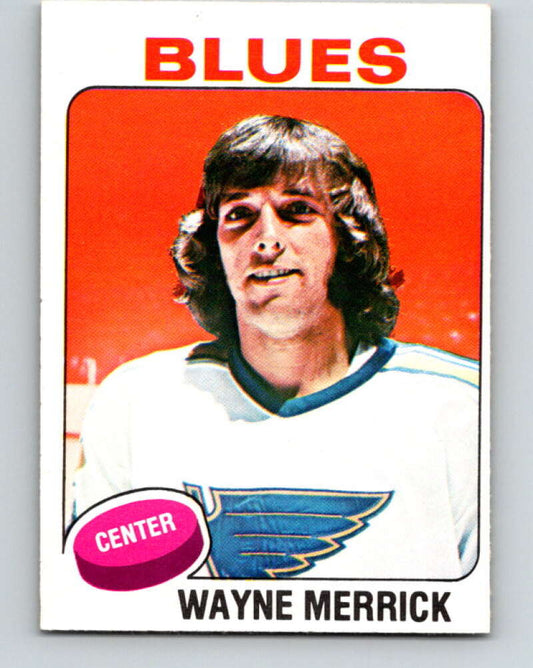 1975-76 O-Pee-Chee #228 Wayne Merrick  St. Louis Blues  V6177