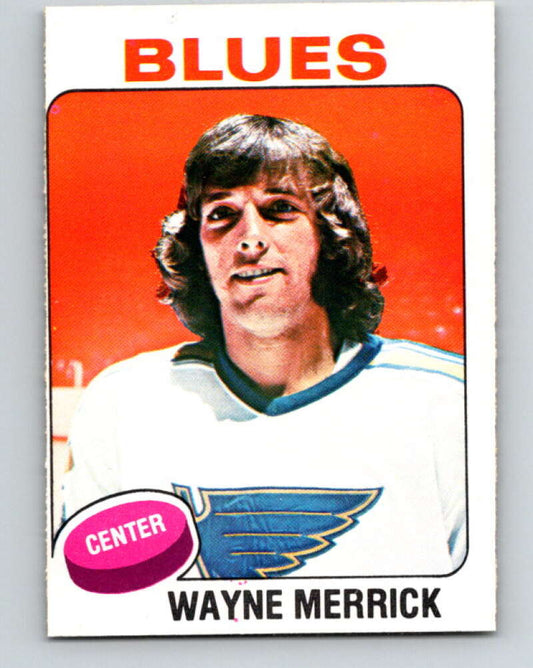 1975-76 O-Pee-Chee #228 Wayne Merrick  St. Louis Blues  V6178