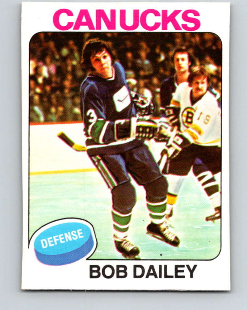 1975-76 O-Pee-Chee #231 Bob Dailey  Vancouver Canucks  V6188