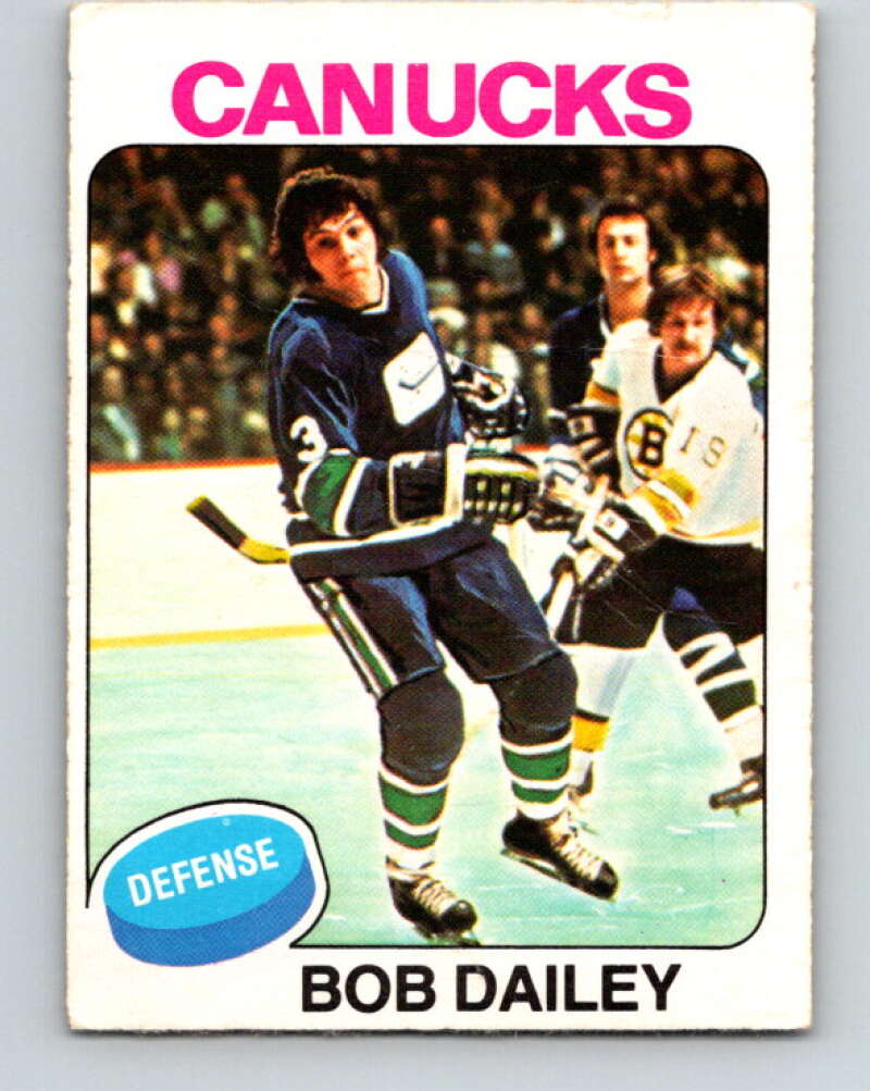 1975-76 O-Pee-Chee #231 Bob Dailey  Vancouver Canucks  V6190