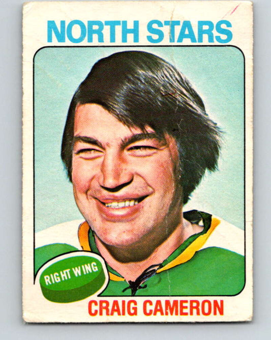 1975-76 O-Pee-Chee #239 Craig Cameron  Minnesota North Stars  V6222