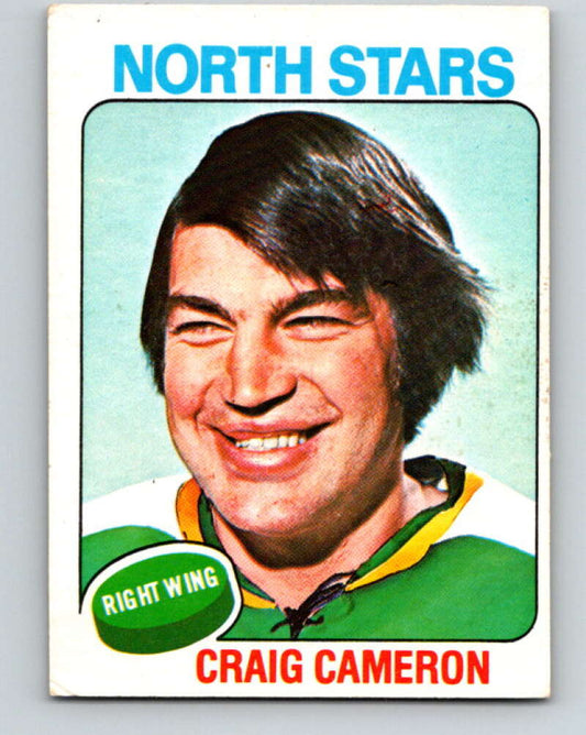 1975-76 O-Pee-Chee #239 Craig Cameron  Minnesota North Stars  V6223