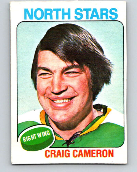 1975-76 O-Pee-Chee #239 Craig Cameron  Minnesota North Stars  V6226