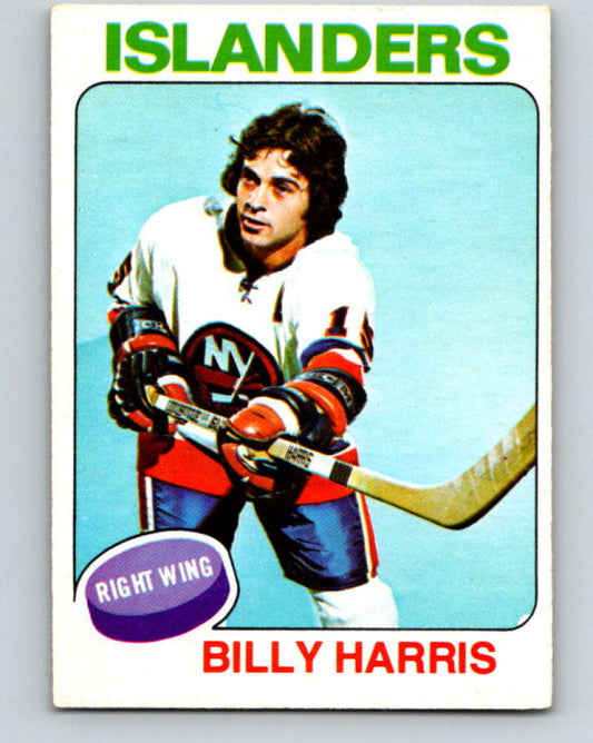 1975-76 O-Pee-Chee #242 Billy Harris  New York Islanders  V6242