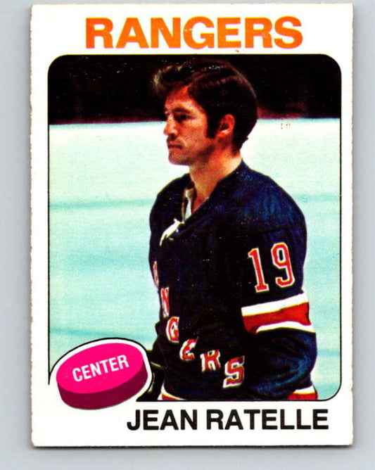 1975-76 O-Pee-Chee #243 Jean Ratelle  New York Rangers  V6245