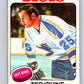 1975-76 O-Pee-Chee #244 Ted Irvine UER  St. Louis Blues  V6250