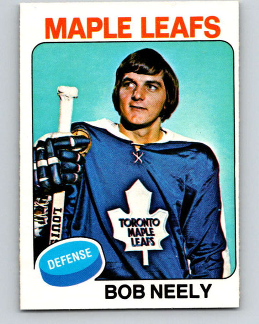 1975-76 O-Pee-Chee #245 Bob Neely  Toronto Maple Leafs  V6256
